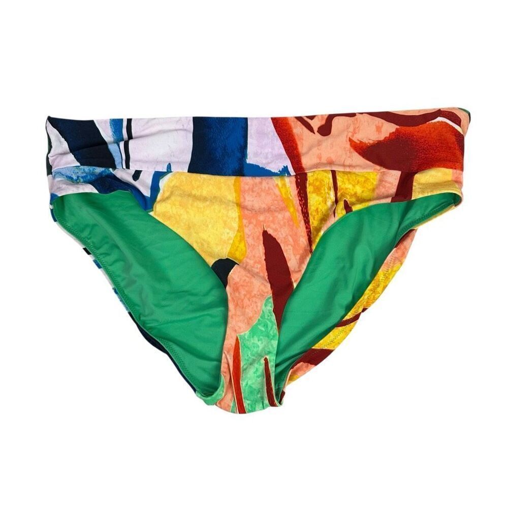 Calia XL Wide Waist Banded Mid Rise Multicolor Bottom